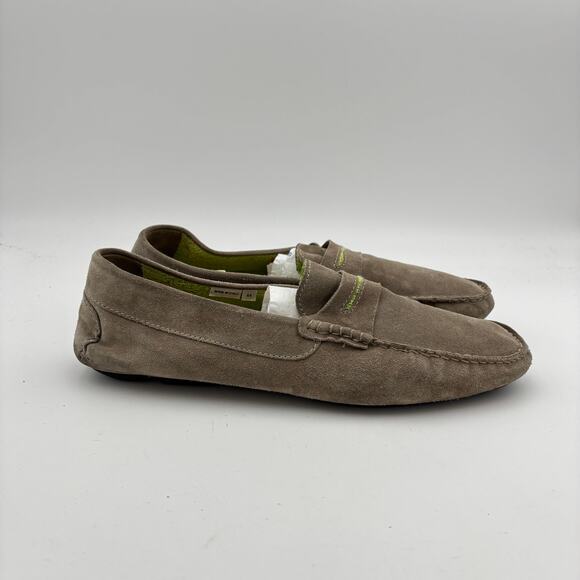 Manolo Blahnik Roadster Suede Driving Loafers Slip On Shoes Men's 44 - Picture 3 of 12